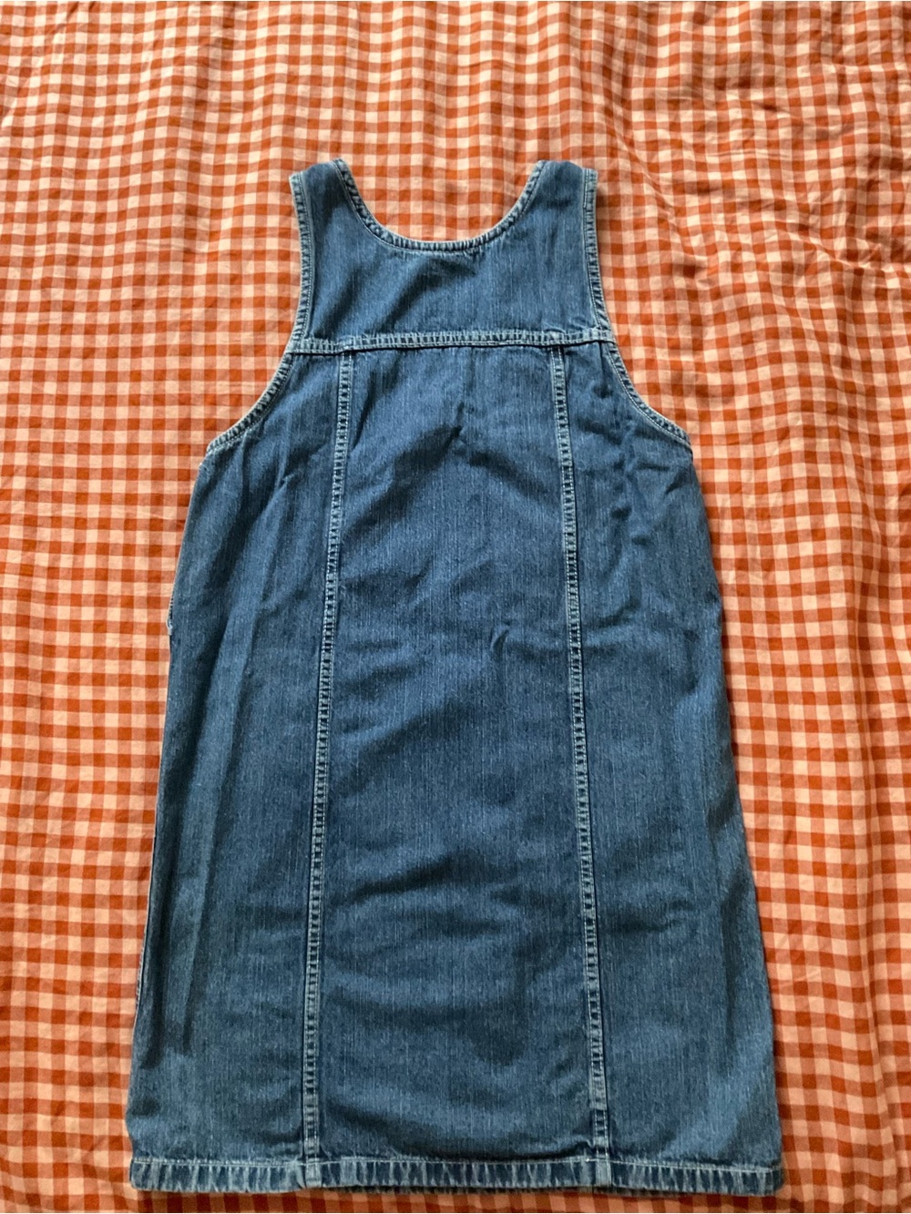 Faded Glory Denim Overall Dress